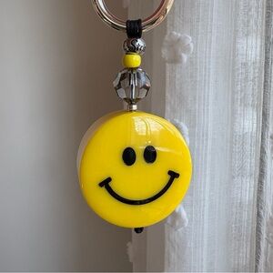 String Ting Happy Smiley Face Keychain/ Bag Charm